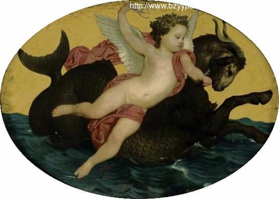 Emile Pereire's Hôtel, Putti on a Sea Monster